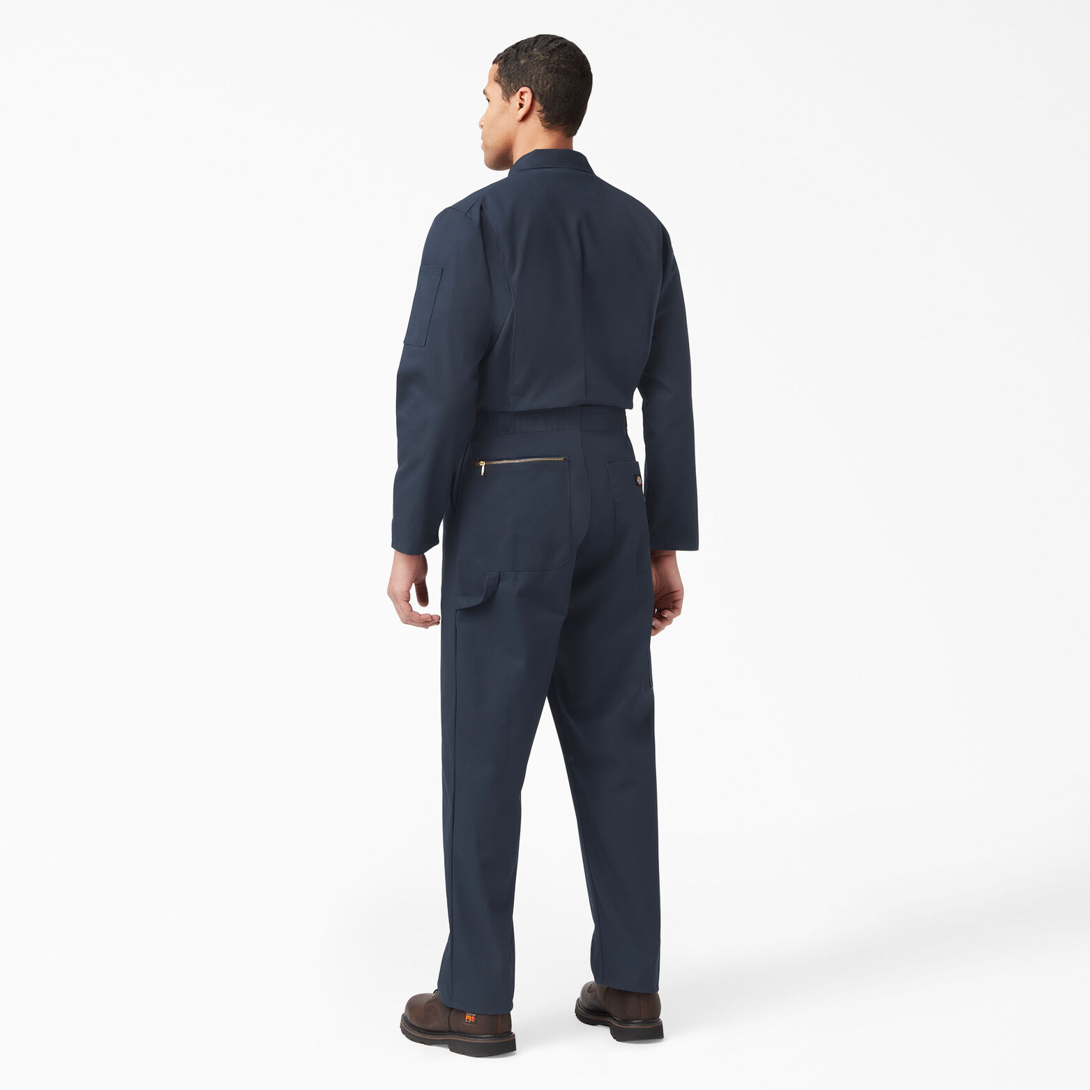 Dark Navy Dickies Men/'s Deluxe Long Sleeve Blended Coverall X-Large//Regular
